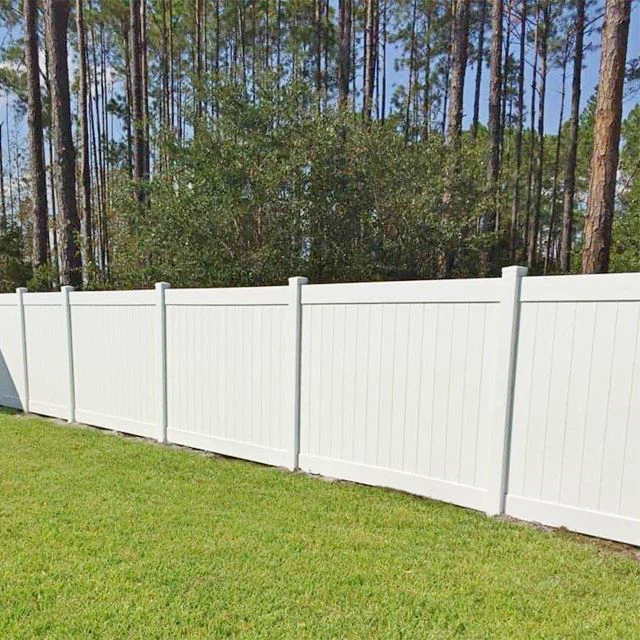 Ogrodzenie palisady winylowej