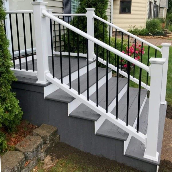 Pvc Privacy Deck Railing