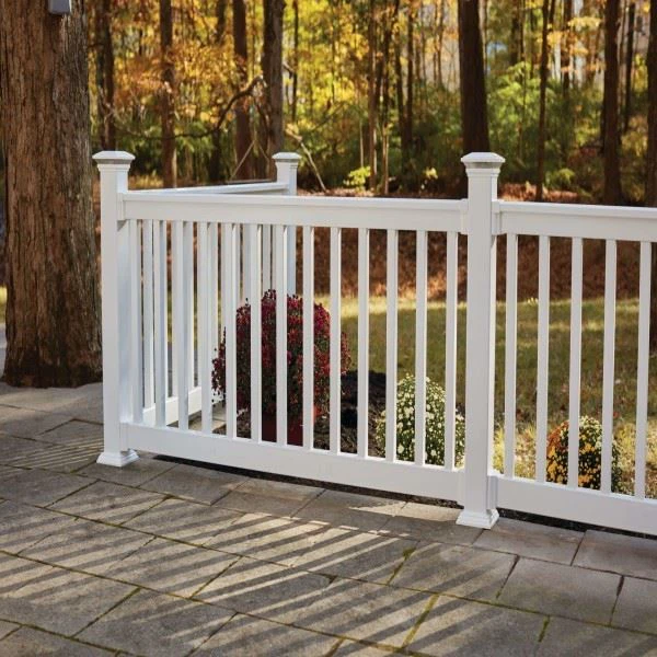Pvc Privacy Deck Railing