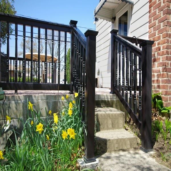 Pvc Privacy Deck Railing