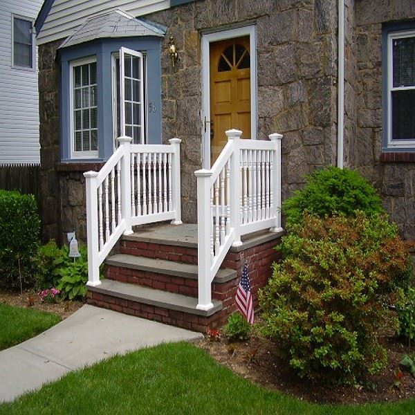 Zestaw balustrad winylowych