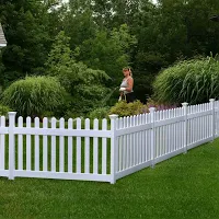 Ogrodzenie winylowe